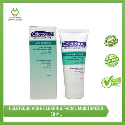 Jual Celeteque Acne Clearing Facial Moisturizer Ml Shopee Indonesia