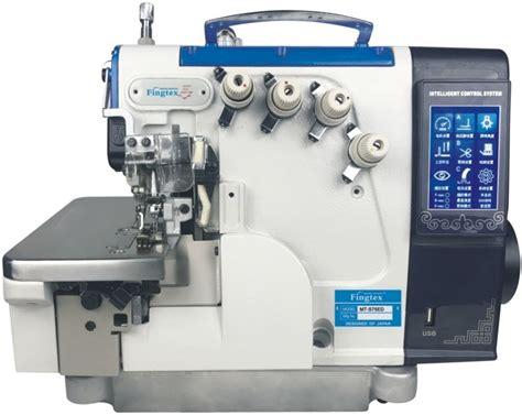 Direct Drive Computerized All Auto Overlock Sewing Machine Industrial Sewing Machine And