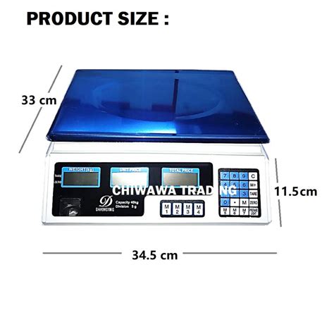 Kg Rechargeable Commercial Electronic Computing Weighing Price