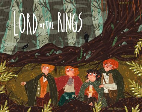 The Lord Of The Rings By Laura Proietti On Behance Lord Of The Rings