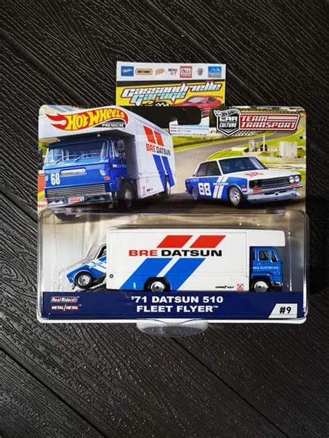 2019 Hot Wheels Team Transport 71 Datsun 510 Fleet Flyer Lazada PH