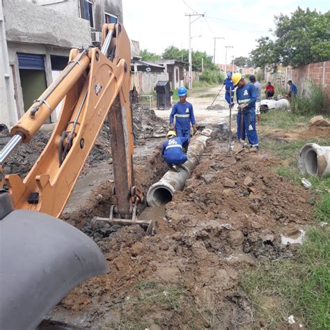 Prefeitura Realiza Obras De Saneamento No Cantinho Do C U E Manoel