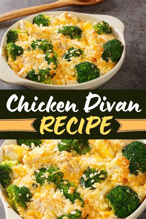 Easy Chicken Divan Recipe Insanely Good