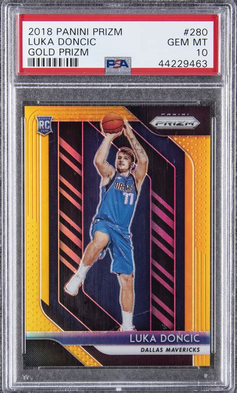 Luka Doncic Gold Prizm Rookie Card Sells For K Boardroom