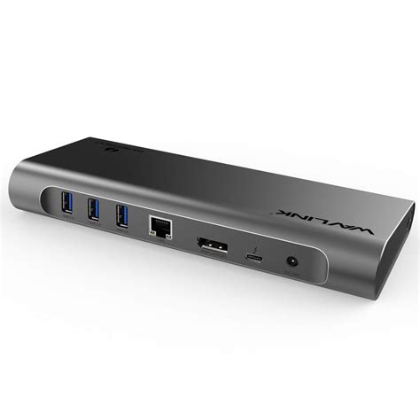 Wavlink Thunderbolt 3 Docking Station With 85w Power Delivery For Macbook Pro 2019 2018 2017