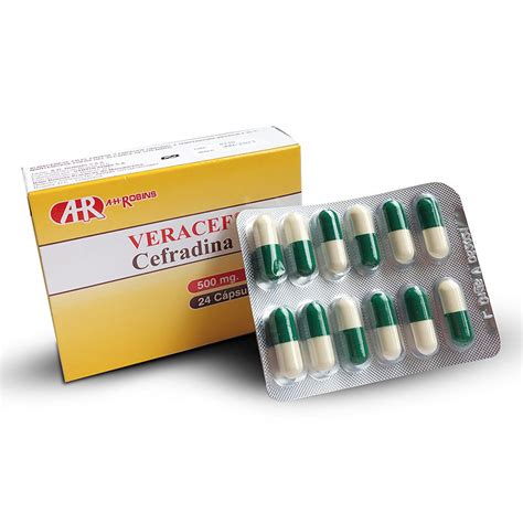 Veracef 500 Mg 24 Cápsulas 3 Droguería Galerias