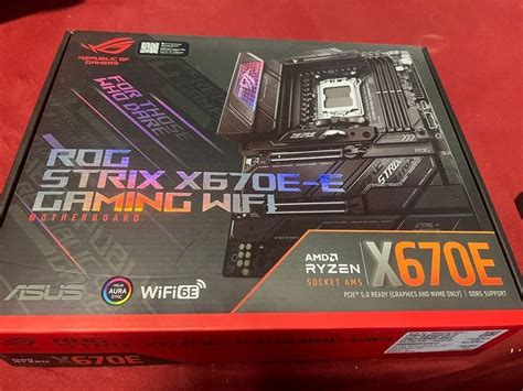 ASUS ROG STRIX x670-E Gaming WIFI | Kaufen auf Ricardo