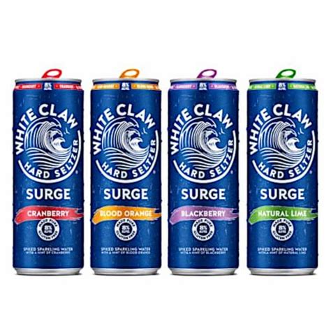 White Claw Hard Seltzer Surge Variety Pack 12 Pk 12 Fl Oz Kroger