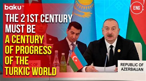 Ilham Aliyev Addressed The Informal Summit Of Heads Of Ots In Shusha