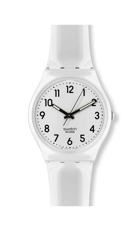 Just White Gw151 Swatch Australia Swatch Watches White Dial