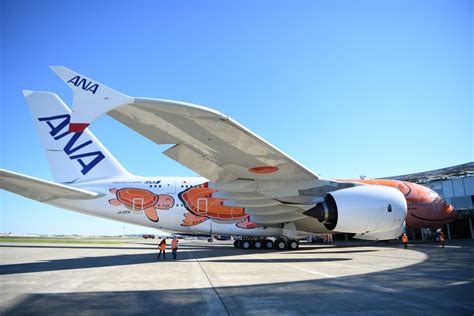 Anaのエアバスa380型機「フライングホヌ」3号機、16日午後1時に成田着 Traicy（トライシー）