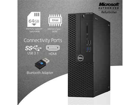 Refurbished: Dell Optiplex 3050 Small Form Factor (SFF) Desktop Core i5 ...