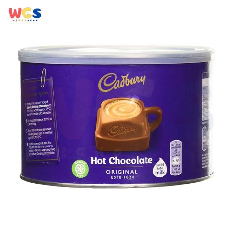 Cadbury Hot Chocolate Original Smooth Chocolate Swirl Into Milk 1kg