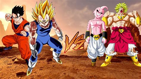 Majin Vegeta Vs Broly