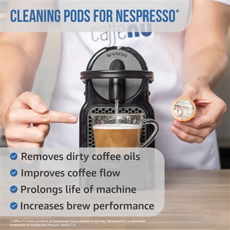 Cleaning Capsules For Nespresso Original 5 Capsules Caffenu