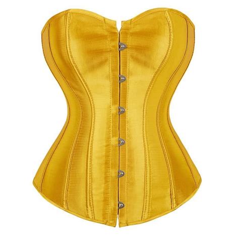Corset Steampunk Gothique Pour Femme Turmeric C Grande Taille Style Vintage Lingerie