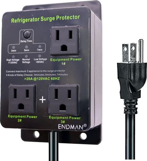 ENDMAN Protector De Sobretensiones Para Nevera Protector De Voltaje