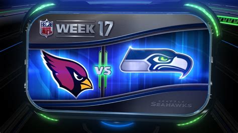 Week 17 Seahawks Vs Cardinals Key Matchups Youtube