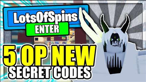 ALL 5 NEW SECRET OP CODES Shindo Life Roblox YouTube