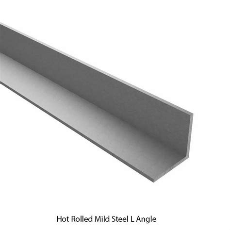 Smooth Finish Structure Mm Hot Rolled Mild Steel L Angle For Construction Size Meter