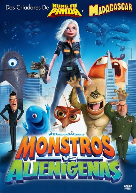 JNUNESFILMESHD Monstros vs Alienígenas Animação Filmes de