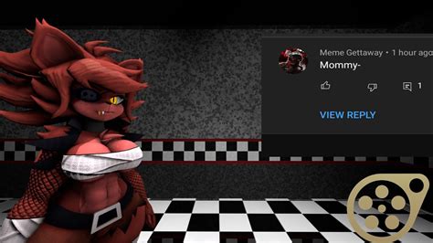 Five Nights In Anime D Foxy Reads Comment Sfm Cally Cally D