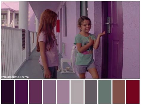 Color Palette Cinema On Instagram The Florida Project 2017