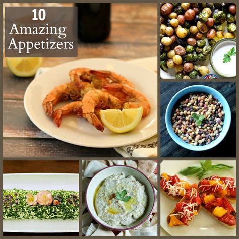 10 Amazing Appetizer Recipes