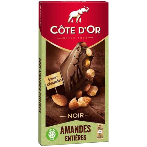 C Te D Or Noir Amandes Enti Res G Czekolada Gorzka Z Migda Ami