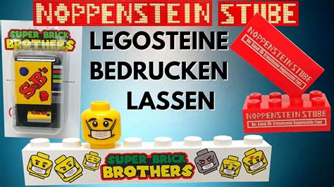 Legosteine Oder Minifiguren Bedrucken Lassen Mit Den Super Brick