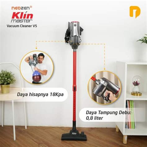 Jual BISA COD Vacuum Cleaner Penyedot Debu Klin Master V3 Dan V5 New