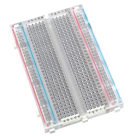 Protoboard 400 Puntos Transparente TresD Print Tech