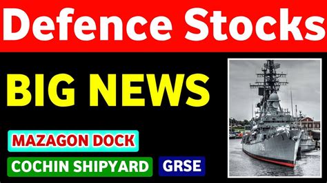 Mazagon Dock Share Latest News GRSE Share Latest News Cochin