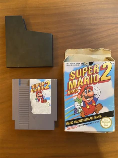 Nintendo Nes Super Mario Bros Ii Pal Fra Bo Te Eur