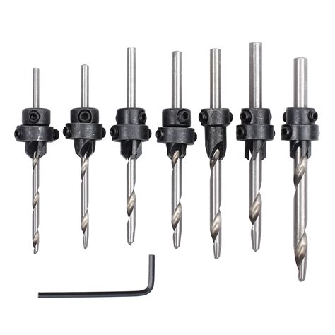 22 Countersink Bit Tapered Drill Bit Screw Set Wood Pilot Hole Wood