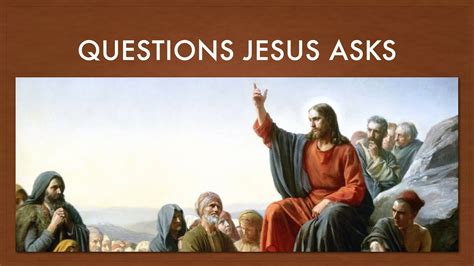 Questions Jesus Asks YouTube