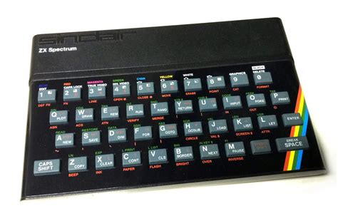 ZX Spectrum ‘rubber’ case with new faceplate + new membrane ...
