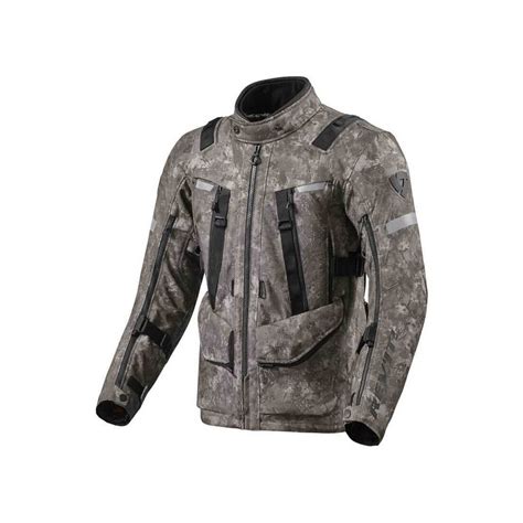 Revit Sand 4 H2O Motorradjacke Camouflage