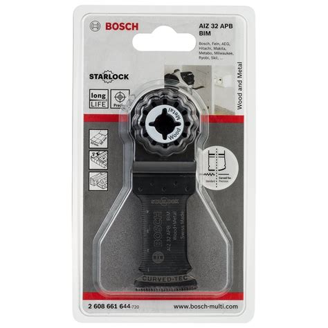 Bosch Starlock Bim Precision Plunge Cut Blade Tool Depot