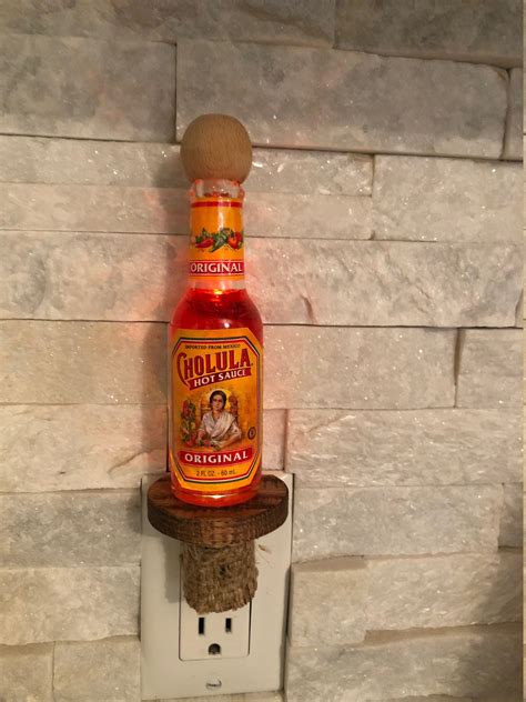 Cholula Hot Sauce 2 Oz Bottle Night Light Led Etsy