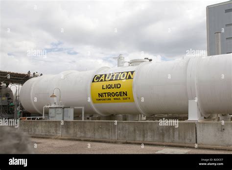 Large Tank Vessel Full Of Liquid Nitrogen 273c 0 Kelvin National