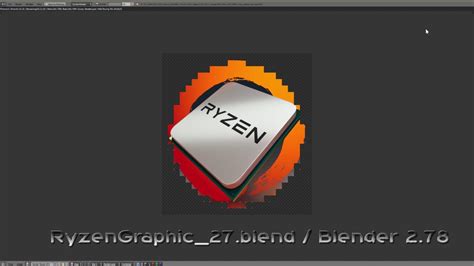 Ryzen Blender Test Vs I K Cpu Ryzengraphic Real Time