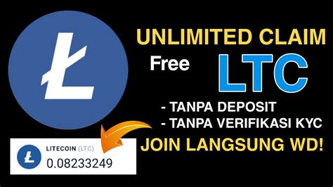 Unlimited Claim Ltc Gratis Terbukti Membayar Penghasil Crypto