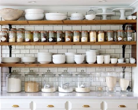 Chunky DIY Floating Kitchen Shelves Home Interior Ideas