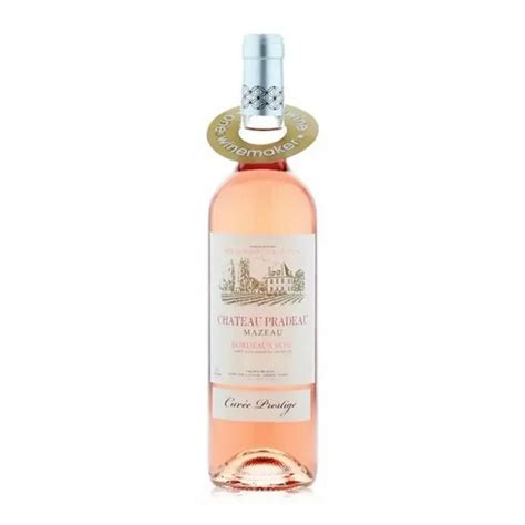 Chateau Pradeau Mazeau Cuvée Prestige Rosé Bordeaux Bordeaux The