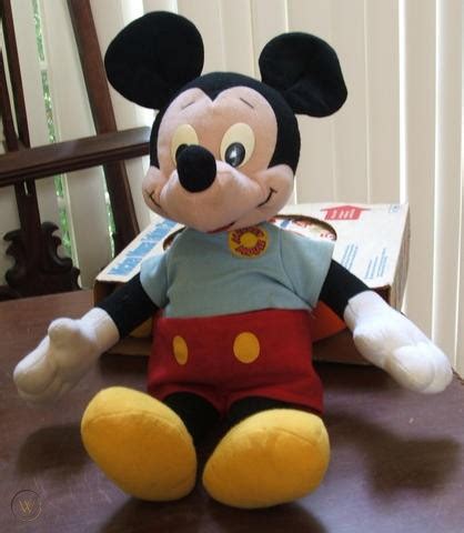 LARGE VINTAGE TALKING MICKEY MOUSE DOLL | #33857060