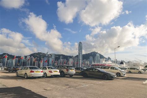 A Mall Parking Lot At Tsim Sha Tsui Ocean Terminal June