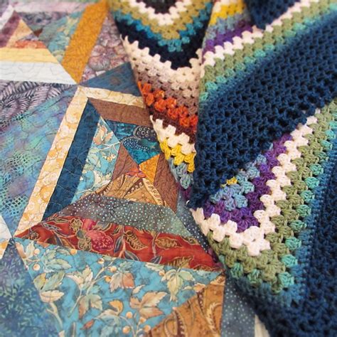 Ravelry Highfibreshop S Scrappy Granny Square Blanket