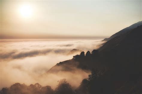 图片素材 景观 滨 性质 海洋 地平线 轮廓 山 天空 太阳 多雾路段 日出 日落 薄雾 阳光 早上 爬坡道