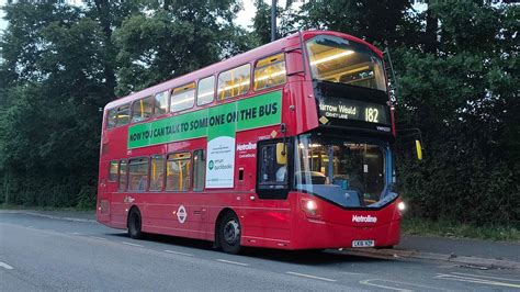 Frv Metroline London Bus Route Brent Cross Harrow Weald Oxhey